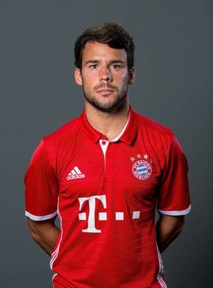 FUSSBALL 1. BUNDESLIGA SAISON 2016 2017 10.08.2016 Fototermin beim FC Bayern Muenchen: Juan Bernat