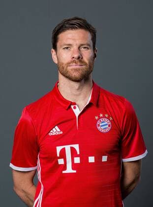 FUSSBALL 1. BUNDESLIGA SAISON 2016 2017 10.08.2016 Fototermin beim FC Bayern Muenchen: Xabi Alonso