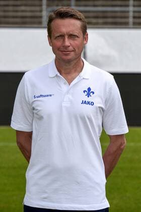 11.08.2016, xfux, Fussball GER 1.Bundesliga, SV Darmstadt 98 Fototermin, 1.BL PortraÌˆttermin Saison 2016 2017 emspor emonline deloka, Co-Trainer Frank Heinemann (SV Darmstadt 98) Darmstadt