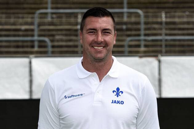 11.08.2016, xfux, Fussball GER 1.Bundesliga, SV Darmstadt 98 Fototermin, 1.BL PortraÌˆttermin Saison 2016 2017 emspor emonline deloka, Dimo Wache (Torwart Trainer SV Darmstadt 98) Darmstadt