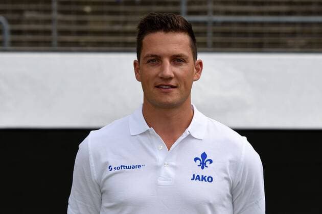 11.08.2016, xfux, Fussball GER 1.Bundesliga, SV Darmstadt 98 Fototermin, 1.BL PortraÌˆttermin Saison 2016 2017 emspor emonline deloka, Teammanager Michael Stegmayer (SV Darmstadt 98) Darmstadt