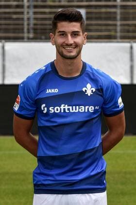 11.08.2016, xfux, Fussball GER 1.Bundesliga, SV Darmstadt 98 Fototermin, 1.BL PortraÌˆttermin Saison 2016 2017 emspor emonline deloka, Antonio Colak (SV Darmstadt 98) Darmstadt
