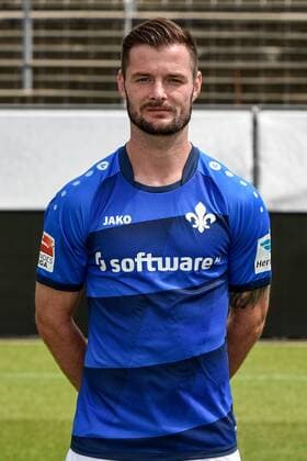 11.08.2016, xfux, Fussball GER 1.Bundesliga, SV Darmstadt 98 Fototermin, 1.BL PortraÌˆttermin Saison 2016 2017 emspor emonline deloka, Marcel Heller (SV Darmstadt 98) Darmstadt