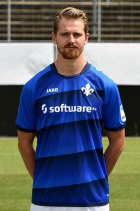 11.08.2016, xfux, Fussball GER 1.Bundesliga, SV Darmstadt 98 Fototermin, 1.BL PortraÌˆttermin Saison 2016 2017 emspor emonline deloka, Immanuel Hoehn (SV Darmstadt 98) Darmstadt