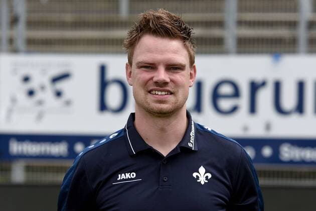 11.08.2016, xfux, Fussball GER 1.Bundesliga, SV Darmstadt 98 Fototermin, 1.BL PortraÌˆttermin Saison 2016 2017 emspor emonline deloka, Physiotherapeut Thomas Stubner (SV Darmstadt 98) Darmstadt
