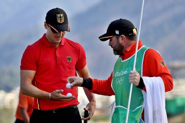 Rio 2016, Golf, Herren, Martin Kaymer in Aktion OLYMPICS - Olympic Summer Games 2016 RIO DE JANEIRO,BRAZIL,11.AUG.16 - OLYMPICS, GOLF - Olympic Summer Games Rio 2016. Image shows Martin Kaymer (GER). GEPAxpictures xM.xOberlaender