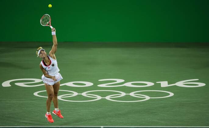 Rio de Janeiro, 12.08.2016, Olympia Angelique Kerber (Deutschland) vs. Madison Keys (USA) Tennis mm