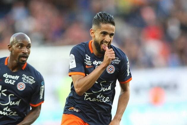 Ryad BOUDEBOUZ (MHSC) - Fussball Frankreich, Ligue 1, Montpellier HSC vs. Angers SCO - 13 08 2016 RichardGosselin Panoramic 