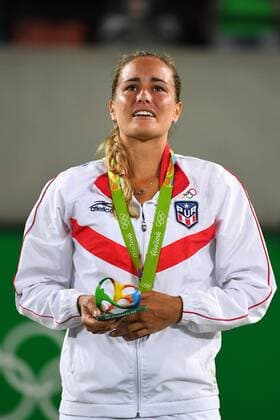 Monica Puig (PUR) - Olympia 2016 in Rio, Tennis - 13 08 16 Virginiebouyer panoramic 