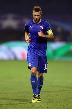 Champions League play off - GNK Dinamo vs FC Red Bull Salzburg 16.08.2016., Zagreb, Croatia - First leg of UEFA Champions League play off at Maksimir stadium between GNK Dinamo and FC Red Bull Salzburg. Domagoj Antolic.  DaliborxUrukalovic PIXSELL