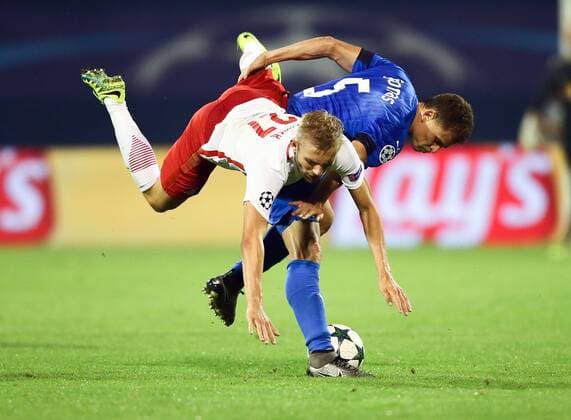 SOCCER - UEFA CL quali, Zagreb vs RBS ZAGREB,CROATIA,16.AUG.16 - SOCCER - UEFA Champions League, Play-off qualification, GNK Dinamo Zagreb vs Red Bull Salzburg. Image shows Konrad Laimer (RBS) and Jonas (Zagreb). GEPAxpictures xFelixxRoittner