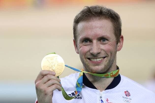 Jason Kenny (GBR) Finale du Keirin - Radsport Bahnrad : Keirin - Herren - - Rio de Janeiro - 16 08 2016 Panoramic Pitch 