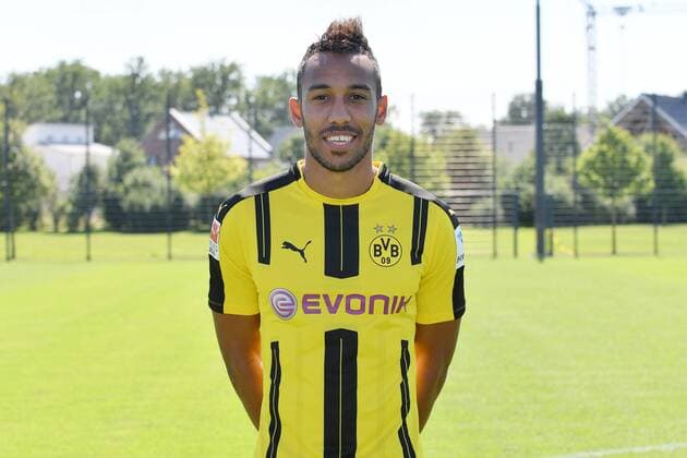 17.08.2016, Offizieller Portrait-Termin, Fußball, GER, 1.BL, Portraittermin 2016 2017, Borussia Dortmund, Pierre-Emerick Aubameyang, Pierre Emerick Aubameyang