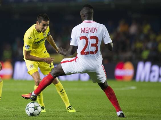 First leg of the Champions League preliminary round between FC Villarreal and AS Monaco. In this picture, Bruno. xCARMExRIPOLLESx 