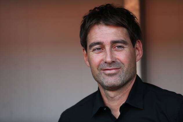 Anderlecht s head coach Rene Weiler pictured before the first leg match of the playoff round between Belgian first league soccer team RSC Anderlecht and Czech team Slavia Prague in the Europa League competition, on Thursday 18 August 2016, in Prague, Czech Republic. VIRGINIExLEFOUR  x04913636x