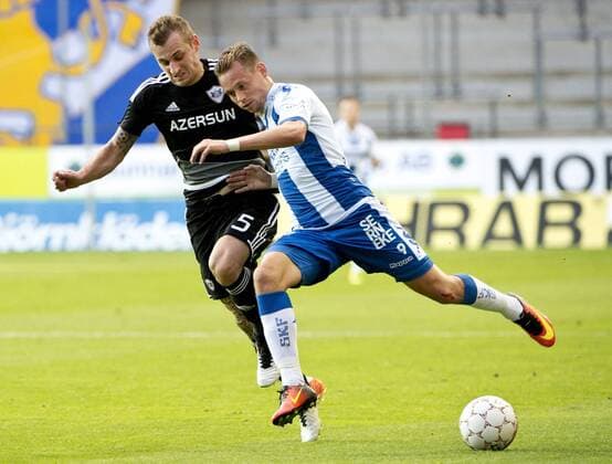 =====Payment Image===== Göteborg Sweden 2016-08-18 UEFA Europa League 2016 17 Playoff IFK Göteborg vs Qarabag FK Jakob Ankersen IFK Göteborg Maksin Medvedev =====Payment Image===== Redovisas till:Kamerapress.se Vita Gavelns väg 10 426 71 Västra Frölunda Prislista: BLF, om ej annat avtalats KP0300003 
