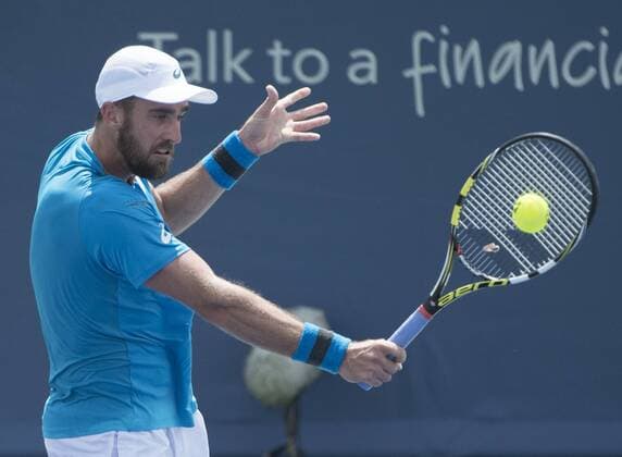 August 18, 2016: Borna Coric (CRO) defeated Jo-Wilfried Tsonga (FRA) 6-3, 7-6, at the Western & Southern Open being played at Lindner Family Tennis Center in Mason, Ohio. Â© Tennisclix CSM TENNIS 2016: Western & Southern Open Aug. 16 - ZUMAc04_