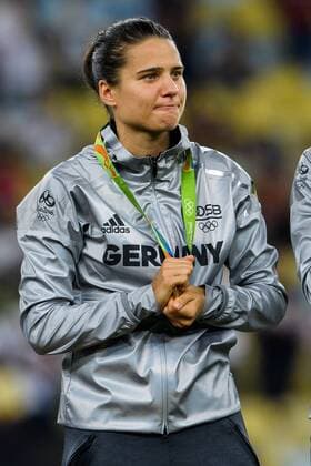 Rio 2016, Fußball, Damen, Deutschland ist Olympiasieger Dzsenifer Marozsan (GER 10) im Finale bei den olympischen Sommerspiele 2016 am 19.08.2016, Rio de Janeiro Copyright: xSchülerx xEibner-Pressefotox EP_jse