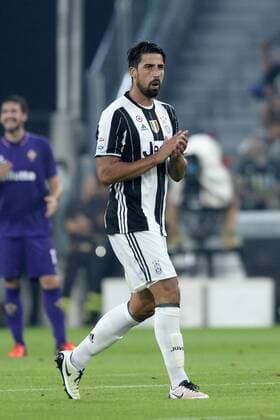 Fußball, Juventus Turin - AC Florenz Db Torino 20 08 2016 - campionato calcio serie A Juventus-Fiorentina foto DanielexBuffa Image gol Sami Khedira 