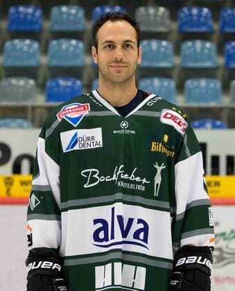 Eishockey, Porträttermin Bietigheim Steelers Bietigheim, Eishockey Bietigheim Steelers Fototermin: Frederik Cabana ( Steelers)