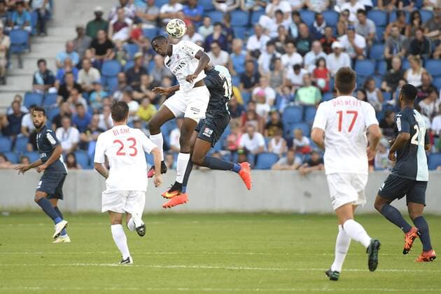 09 Jean Philippe MATETA (cha) FOOTBALL : Le Havre vs Chateauroux - Coupe de la Ligue - 23 08 2016 FEP Panoramic 
