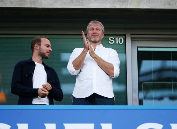Chelsea s Roman Abramovich looks on during the EFL Cup match at the Stamford Bridge Stadium, London. Picture date August 23rd, 2016 Pic David Klein Sportimage EDITORIAL USE ONLY. No use with unauthorised audio, video, data, fixture lists, club league logos or live services. Online in-match use limited to 120 images, no video emulation. No use in betting, games or single club league player publications.