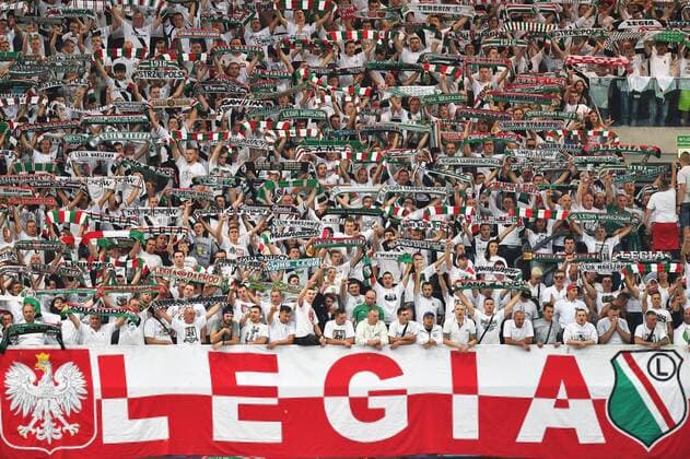 2016.08.23 Warszawa Qualification CL 2016 2017 Legia Warszawa - Dundalk FC - - Fans Legia warszawa Foto LukaszxLaskowski PressFocus 2016.08.23 Warszawa Football UEFA Champions League season 2016 2017 Play-offs second leg Legia Warszawa - Dundalk FC Fans Legia warszawa Credit: LukaszxLaskowski PressFocus NEWSPIX.PL --- Newspix.pl  20160823LUK0080