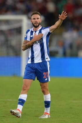 Miguel Layun Porto. Goal celebration. Qualifikation Champions League, AS Roma - Porto Foto AntoniettaxBaldassarre Insidefoto AntoxBaldassarre