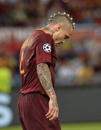 August 23, 2016 - Rome, Italy - Radja Nainggolan during the champions league football match A.S. Roma vs Porto F.C. at the Olympic Stadium in Rome, on august 23, 2016. AS Roma v Porto - UEFA Champions League  - ZUMAn230