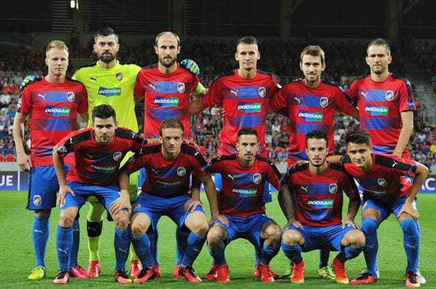 Players of Viktoria Pilsen pictured during the 4th qualifying round of football Champions League return match FC Viktoria Pilsen vs PFC Ludogorets Razgrad in Pilsen, Czech Republic, August 23, 2016. (CTKxPhoto PavelxNemecek) CTKPhotoP201608230830301  nmc1