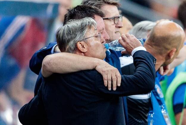 24.08.2016, Red Bull Arena, Salzburg, AUT, UEFA CL, FC Red Bull Salzburg vs Dinamo Zagreb, Play off, Rueckspiel, im Bild Trainer Zlatko Kranjcar (GNK Dinamo Zagreb) during the UEFA Championsleague Play off 2nd Leg Match between FC Red Bull Salzburg and Dinamo Zagreb at the Red Bull Arena in Salzburg, Austria on 2016 08 24. Salzburg  EX_JFK  