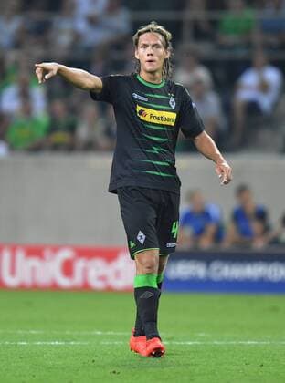 24.08.2016, Fussball, Saison 2016 2017, Champions League Qualifikation, Play-off, Borussia Moenchengladbach - Young Boys Bern 6:1, Jannik Vestergaard (Borussia Moenchengladbach)