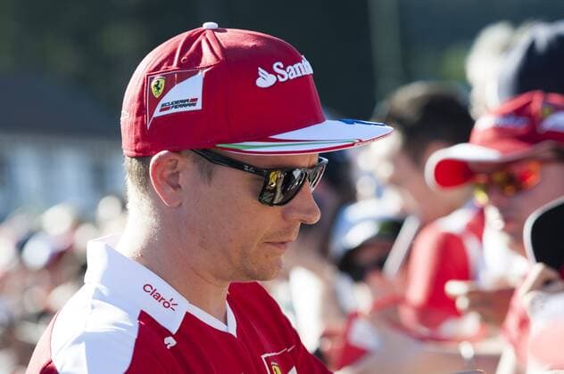 Finnish Kimi Raikkonen of Scuderia Ferrari pictured during ahead of the Grand Prix F1 of Belgium, in Spa-Francorchamps, Thursday 25 August 2016. The Spa-Francorchamps Formula One Grand Prix takes place this weekend, from August 26 until August 28. NICOLASxLAMBERT  x04918604x