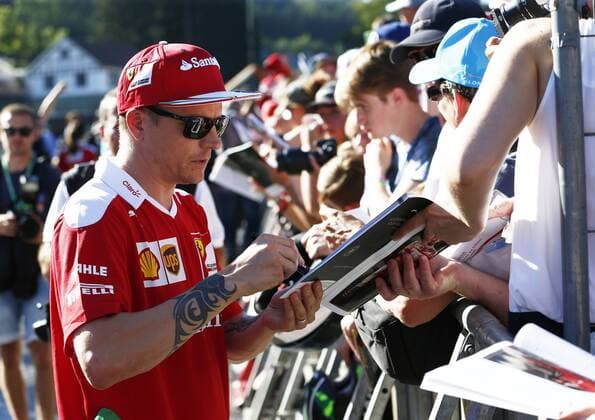 Motorsports: FIA Formula One World Championship WM Weltmeisterschaft 2016, Grand Prix of Belgium, 7 Kimi Raikkonen (FIN, Scuderia Ferrari), xHOCHxZWEIx