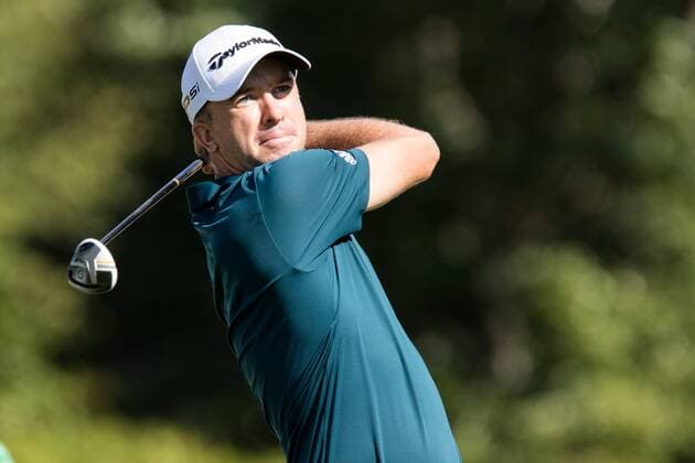 August 25, 2016: Martin Laird follows his tee shot on the sixth tee during the first round of play at The Barclays, on the Black course, at Bethpage State Park in Farmingdale, NY. (Photo by David Hahn Icon Sportswire) GOLF: AUG 25 PGA Golf Herren - The Barclays - First Round Icon160825046 EDITORIAL USE ONLY