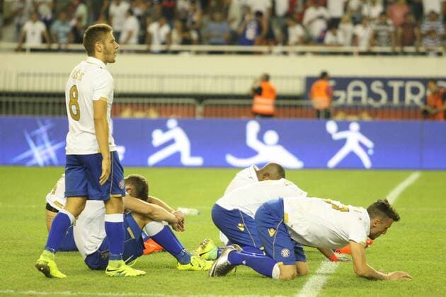 UEFA Europa League - play-off - Hajduk vs Maccabi Tel Aviv 25.08.2016., Split, Croatia - Second leg of UEFA Europa League play off, Hajduk Split - Maccabi Tel Aviv.  IvoxCagalj PIXSELL