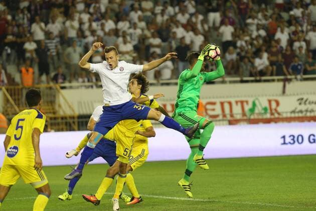 UEFA Europa League - play-off - Hajduk vs Maccabi Tel Aviv 25.08.2016., Split, Croatia - Second leg of UEFA Europa League play off, Hajduk Split - Maccabi Tel Aviv. Ardian Ismajli.  IvoxCagalj PIXSELL