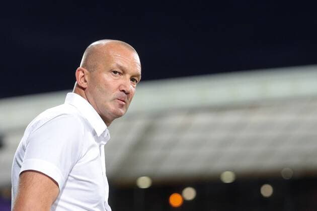 25.08.2016, Ljudski vrt, Maribor, SLO, UEFA EL, NK Maribor vs Gabala FK, im Bild Roman Hrygorchuk, head coach of Gabala FK during the UEFA Europaleague Play off 2nd Leg Match between NK Maribor and Gabala FK at the Ljudski vrt in Maribor, Slovenia on 2016 08 25. Maribor  EP_stida  