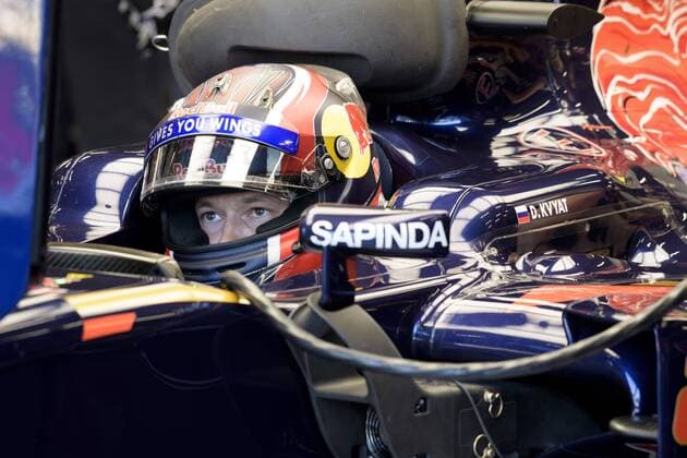 Russian Daniil Kvyat of Scuderia Toro Rosso pictured during a practice session at the Grand Prix F1 of Belgium, in Spa-Francorchamps, Friday 26 August 2016. The Spa-Francorchamps Formula One Grand Prix takes place this weekend, from August 26 until August 28. NICOLASxLAMBERT  x04919135x