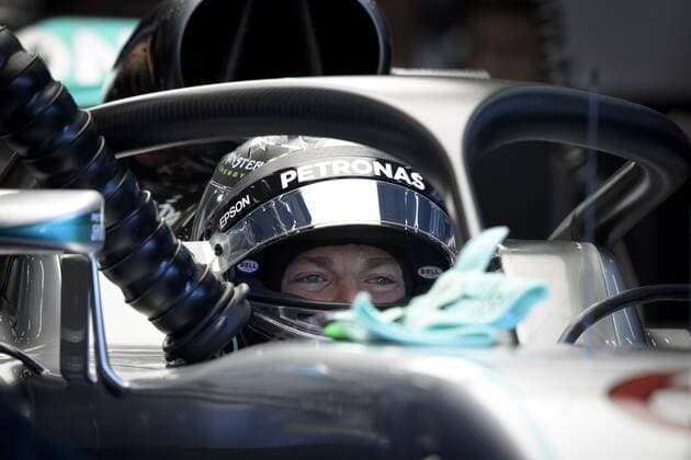 German Nico Rosberg of Mercedes AMG Petronas F1 Team pictured during a practice session at the Grand Prix F1 of Belgium, in Spa-Francorchamps, Friday 26 August 2016. The Spa-Francorchamps Formula One Grand Prix takes place this weekend, from August 26 until August 28. NICOLASxLAMBERT  x04919114x