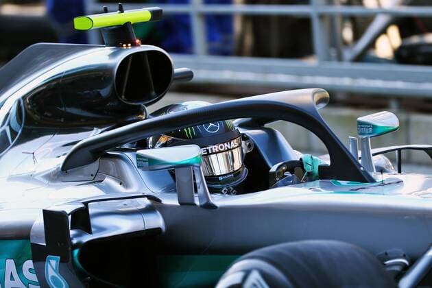 Belgian Grand Prix, Spa Francorchamps 25 - 28 August 2016 Nico Rosberg (GER) Mercedes AMG F1 W07 Hybrid running the Halo cockpit cover. 26.08.2016. Free Practice 1 