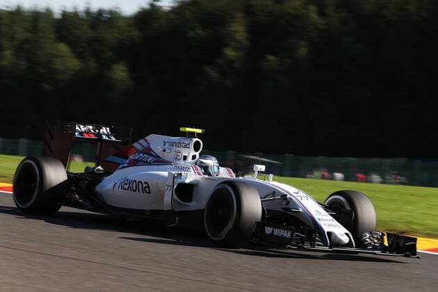 Belgian Grand Prix, Spa Francorchamps 25 - 28 August 2016 26.08.2016 - Free Practice 1, Valtteri Bottas (FIN) Williams FW38 