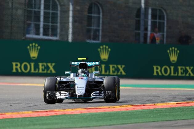 26.08.2016. Spa-Francorchamps, Belgium. F1 Grand Prix of Belgium. free practise day. Mercedes AMG Petronas W07 Hybrid & x2013; Nico Rosberg. xLeannexBoonx  ActionPlus11780290