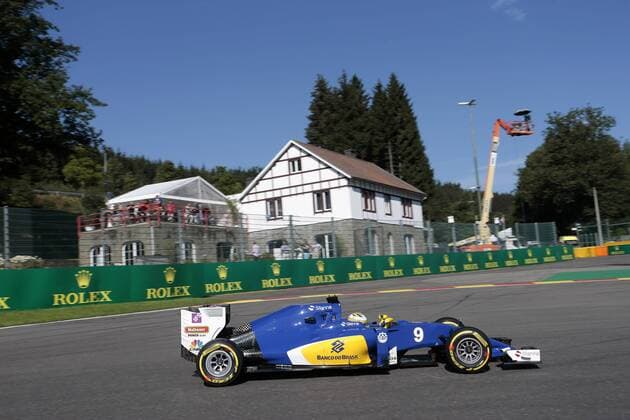 Belgian Grand Prix, Spa Francorchamps 25 - 28 August 2016 26.08.2016 - Free Practice 1, Marcus Ericsson (SUE) Sauber C34 