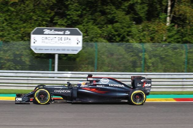 Belgian Grand Prix, Spa Francorchamps 25 - 28 August 2016 26.08.2016 - Free Practice 1, Fernando Alonso (ESP) McLaren Honda MP4-31 