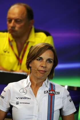 Belgian Grand Prix, Spa Francorchamps 25 - 28 August 2016 Claire Williams (GBR) Williams Deputy Team Principal in the FIA press conference PK Pressekonferenz 26.08.2016. 