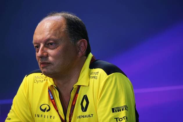 Belgian Grand Prix, Spa Francorchamps 25 - 28 August 2016 Frederic Vasseur (FRA) Renault F1 Team Racing Director in the FIA press conference PK Pressekonferenz 26.08.2016. 
