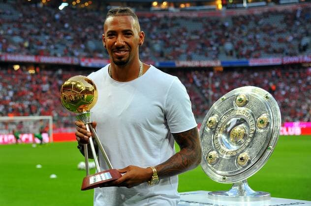 Fussballer des Jahres Jerome BOATENG (FC Bayern Muenchen). Deutschland, Muenchen: Fussball, Bundesliga: FC Bayern Muenchen vs SV Werder Bremen am 26.08.2016, Allianz-Arena.