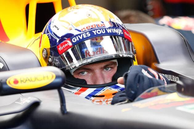 Dutch Max Verstappen of Red Bull Racing Team pictured during a free practice session at the Grand Prix F1 of Belgium, in Spa-Francorchamps, Saturday 27 August 2016. The Spa-Francorchamps Formula One Grand Prix takes place this weekend, from August 26 until August 28. BRUNOxFAHY  x04919644x