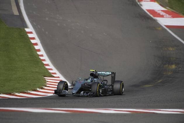German Nico Rosberg of Mercedes AMG Petronas F1 Team pictured during a free practice session at the Grand Prix F1 of Belgium, in Spa-Francorchamps, Saturday 27 August 2016. The Spa-Francorchamps Formula One Grand Prix takes place this weekend, from August 26 until August 28. NICOLASxLAMBERT  x04919659x